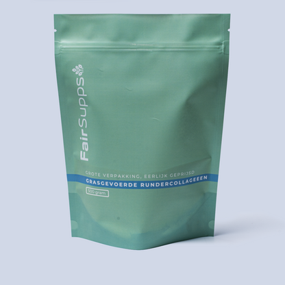 Grasgevoerde Rundercollageen